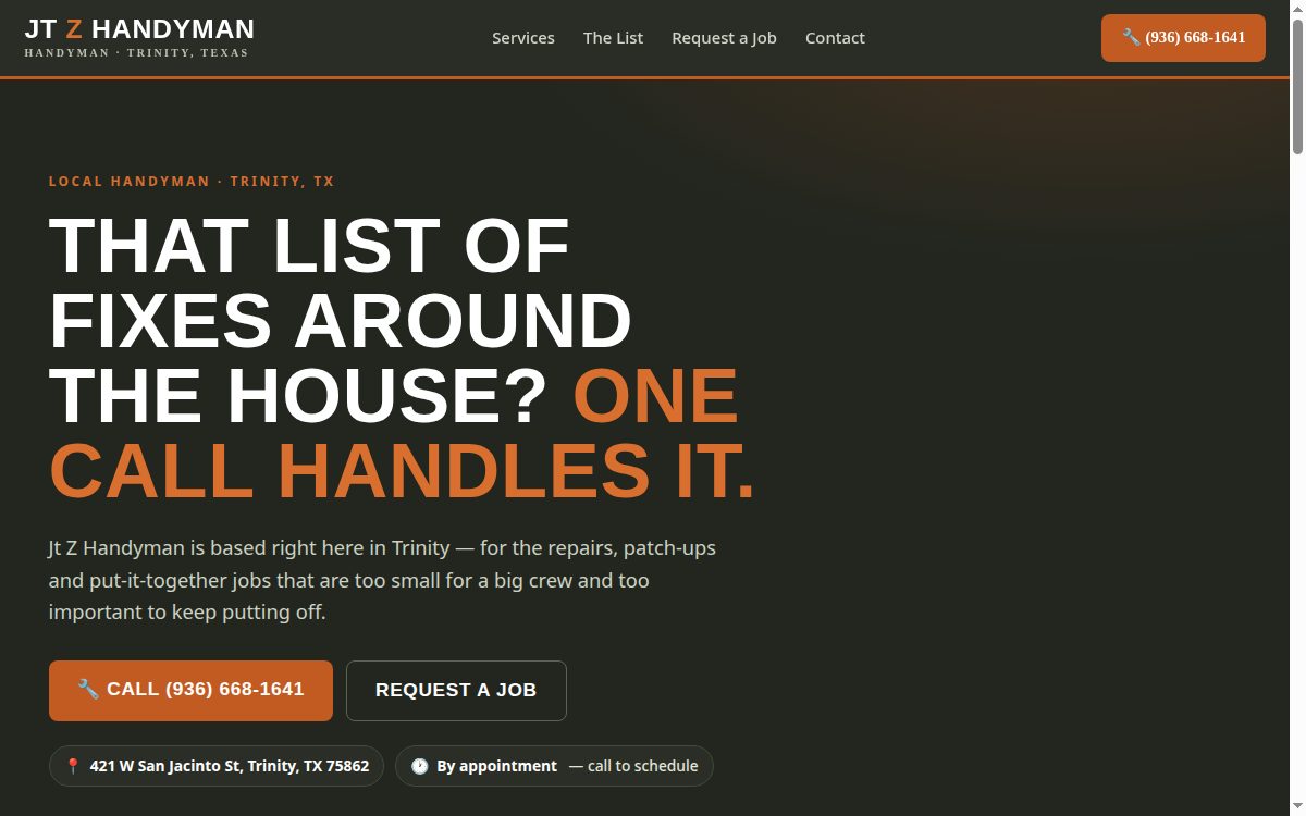 Jt Z Handyman demo preview